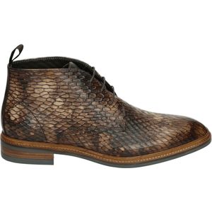 Bruine halfhoge nette herenschoenen kopen? ✔️ Tot 50% korting