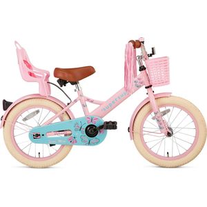 Supersuper Little Miss - Kinderfiets - Meisjesfiets - 16 inch - Roze