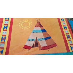 Indianen Vlag, 150 bij 90 cm, Verjaardag, Themafeest