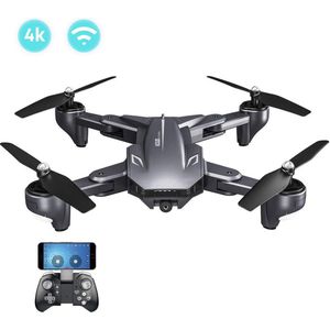 Logivision XS816 Drone met 4K UHD Camera - Drone met Camera voor Buiten/Binnen - Mini Drone - Drone voor Kinderen/Volwassenen - 60 Minuten Vliegtijd - Inclusief GRATIS Accu