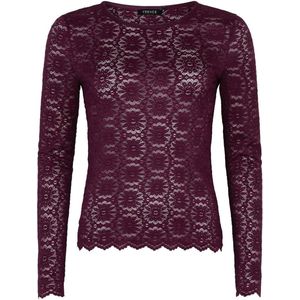 Ydence - WS2527 Loiza - Top lange mouw - Zwart