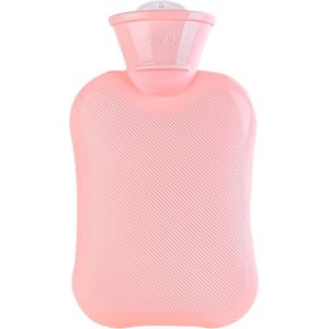Livano Knuffel Kruik - Warmwaterkruik - Warmtekruik - Warmwaterzak - Bag - Warmtekussen - Roze - 1000ML