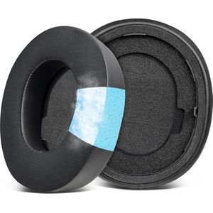 Vervanging oorkussens voor Steelseries Arctis Nova Pro draadloze koptelefoon - Hoge dichtheid Noise Isolation Foam - Extra dikte - Zwart