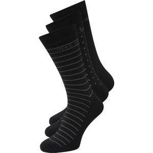 Jack&Jones Heren Jacarbo Organic Sokken Giftbox 3-Pack Black
