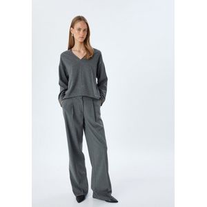 V-kraag Normaal Sweater