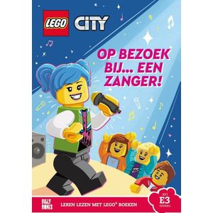 508755 LEGO City Boek  Op Bezoek Bij... Een Zanger!