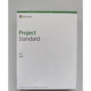 Microsoft ProjectStandard 2019 Win Dutch Medialess