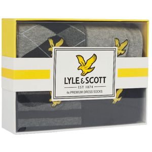 Lyle & Scott 4x premium dress socks maat 40-46