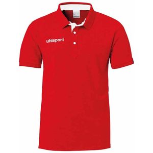 Uhlsport Essential Prime Poloshirt Met Korte Mouwen Rood M Man