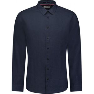 Overhemd Linnen Effen