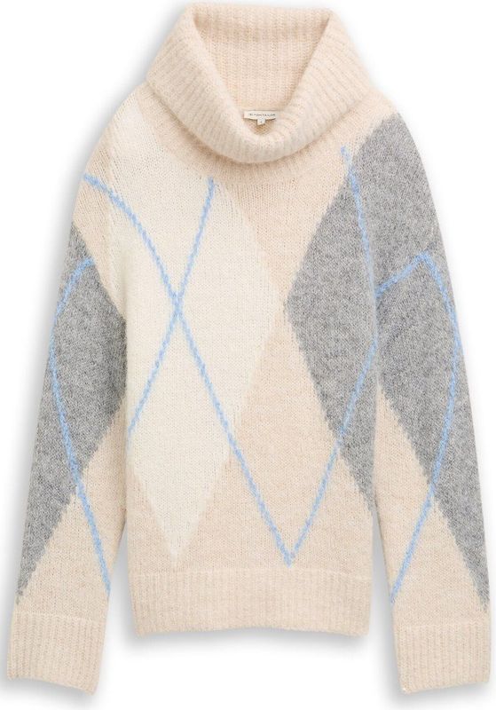 Tom Tailor Oversized coltrui met wol