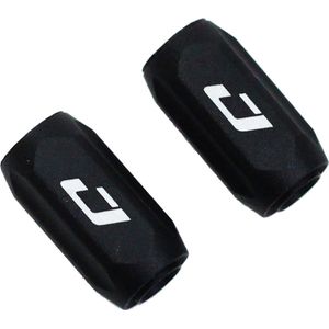 Jagwire Pro Mini Inline Kabelversteller 2 stuks, zwart