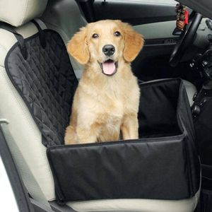 CHPN - Autostoel - Hondenmand voor auto - 45/45cm - Autostoel Hond/Kat - Reisbench - Reismand - Stoelbeschermer - Stoelhoes - Automand - Autozitje - Beschermhoes - Hondenmand - Hondenstoel - Hondendeken - Autobench