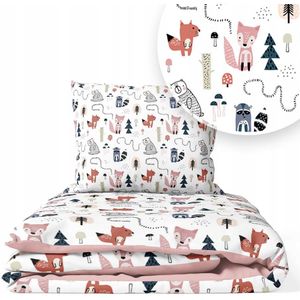 Kinderbeddengoed met Vulling 90x120 cm - Jaarrond