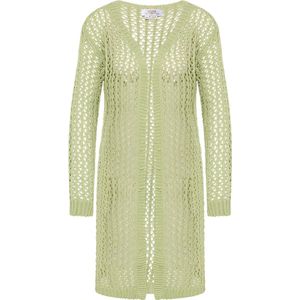 usha - FESTIVAL - Gebreid Vest - Mintgroen