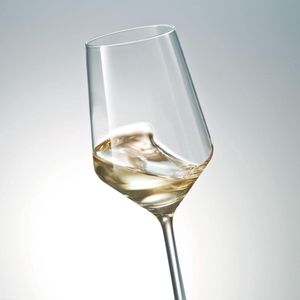 Hoog Witte Wijnglazen | Kristalglas | Perfect voor Thuis, Restaurants en Feesten | Vaatwasser Veilig,6pcs