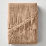 Zelesta - Mousseline Hoeslaken - Terra - 180x200 cm - BSCI & OEKO-TEX®