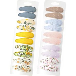 Pack of 20 girls' hairpins, cute handmade hairpins for newborns.