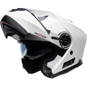 Motorhelm - Scooterhelm SPECTRON EVO Wit XS van MOTOBLOUZ