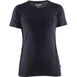 Blaklader Dames T-shirt 3D 3431-1042 - Donker marineblauw - XL