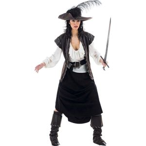Limit - Musketier Kostuum - Meester Met Het Floret Musketier - Vrouw - - Maat 46 - Carnavalskleding - Verkleedkleding