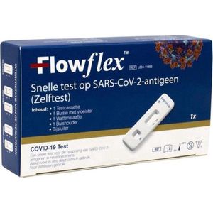 FlowFlex Corona Zelftest – 240 stuks – Single pack – Antigeentest