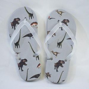 Freek Vonk - teenslippers - badslippers - kinderen - maat 32-34 - Dinosaurus