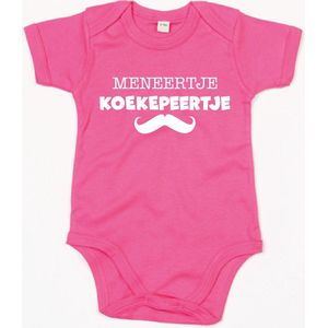 Rompertje Meneertje Koekepeertje-Fuchsia-6-12 Maanden