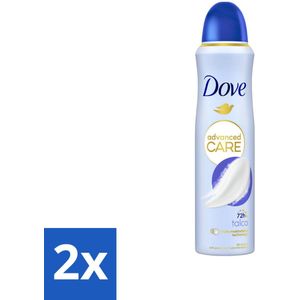 Dove – Deodorant Spray – Talco – 150 ml - Voordeelverpakking - 2 stuks