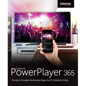 CyberLink PowerPlayer 365 - 1 jaar - Engels - Windows download