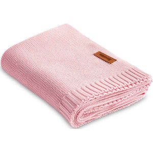Sensillo - Bamboe En Katoenen Deken - Roze