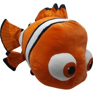 Finding Nemo - Finding Dory - Nemo - Pluche Knuffel Vis - Oranje - 60 cm