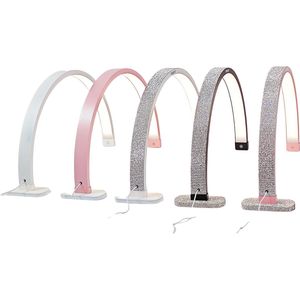 Betaalbare Goederen® Glitter LED Halve Maanvormig Lamp - Pedicureset Electrisch - Make Up - Pedicure - Lamp - Tafellamp led