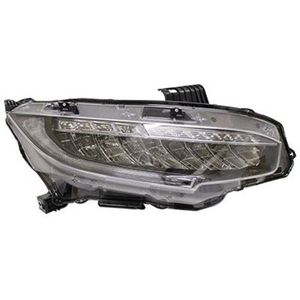 VanWezel 2590964 - Koplamp Rechts met Knipperlicht voor Honda Civic vanaf 03/2017