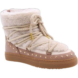 Inuikii - Curly Rock - Laarzen - Beige - Leer