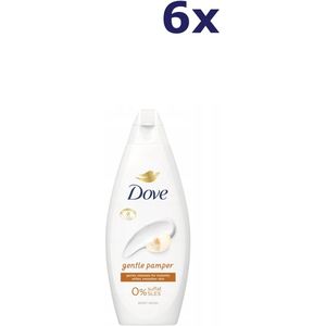 6x Dove Douchegel - 250ml gentle pamper