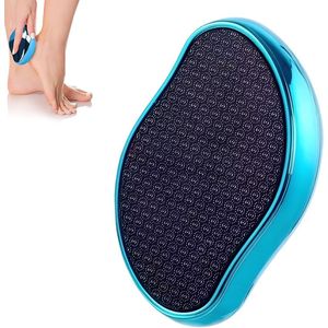 Sander Shop Super effectieve professionele voetrasp van gehard glas, voor vochtige en droge voeten – geschikt voor alle huid – waterdichte voetrasp – veilige peeling voor de voeten – ergonomisch design