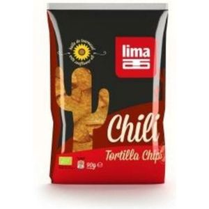 Lima Tortilla chips chili 90 gram
