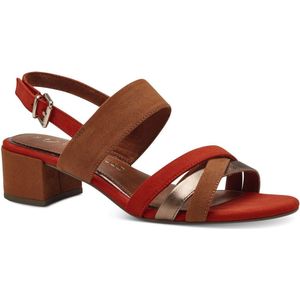 Marco Tozzi Dames Sandaaltje 2-28235-42 689 F-breedte Maat: 40 EU