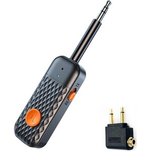 White-Label® Bluetooth Transmitter - Bluetooth Receiver - Adapter - Grijs