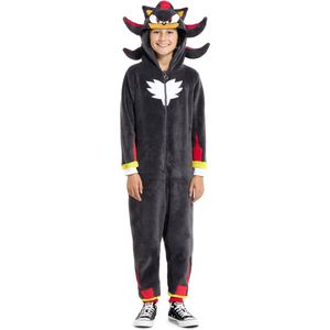 OppoSuits - Shadow Onesie - Zwart - Kids - Unisex - Met Capuchon