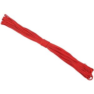 2 mm Parachutekoord Multifunctioneel voor Kamperen, Klimmen, Vissen - Rood (15M)