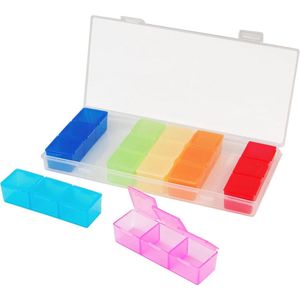 Tablettenbox voor 7 dagen - Organiseer je medicijnen efficiënt