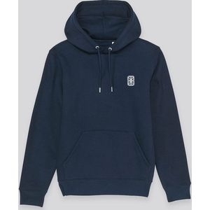 42195 Hoodie New Navy - White 42195 Formaat XL
