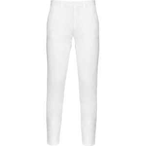 Kariban Herenchinobroek K740 - White - 56 NL (50 FR)
