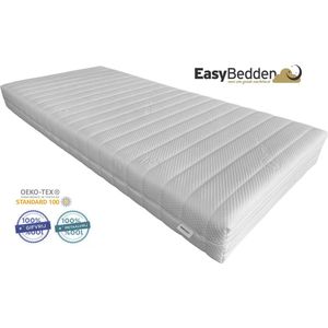 EasyBedden® One - Koudschuim Visco Nasa Traagschuim matras 150x200 20 cm – Luxe uitvoering - Premium tijk - ACTIE - 100% veilig product