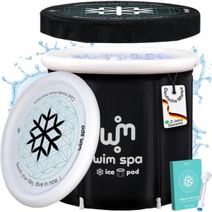 Opvouwbaar IJsbad voor Koude Therapie - XL 80 cm Ø - Inclusief ThermoLid en Accessoires