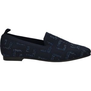 La Strada - Loafers - Donkerblauw - Textiel - Instapmodel