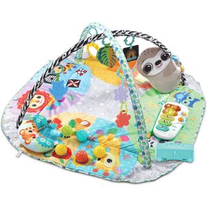 VTech Baby Dierenvriendjes Speelmat 7-in-1 - Speelkleed - Interactief Babyspeelgoed - Babygym Speeltapijt - Cadeau - Baby Speelgoed 0 Jaar tot 3 jaar