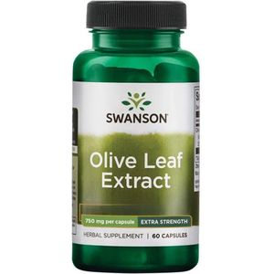 Swanson - Olijfbladextract - 120 Capsules - 20% Oleuropeïne